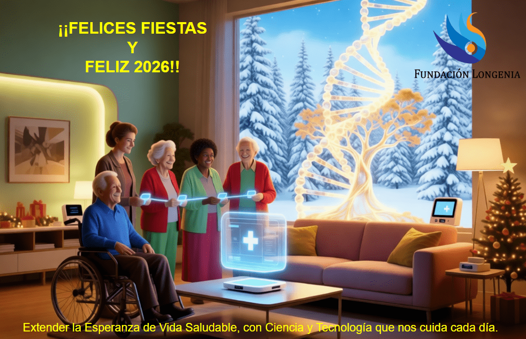 ¡FELICES FIESTAS Y FELIZ 2026 LES DESEA LA FUNDACIÓN LONGENIA!